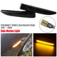 For 02-08 BMW E65 E66 7-Series [SMOKED] LED Side Marker Light Housing Lamp Pair