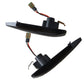For 02-08 BMW E65 E66 7-Series [SMOKED] LED Side Marker Light Housing Lamp Pair