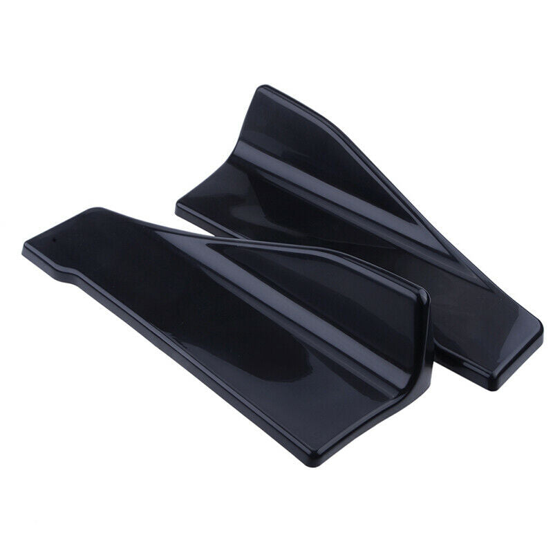 NEW Car Bumper Winglet Spoiler Rear Lip Side Skirt Extension Canard Diffuser UK