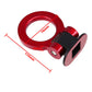 Red Bumper Front Tow Hook Trailer Tow Bar For JDM Racing Car Decor Universal