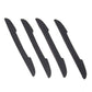 4x Car Black Door Edge Guard Strip Scratch Protector Anti-collision Trim UK ah21
