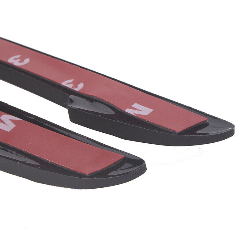 4x Car Black Door Edge Guard Strip Scratch Protector Anti-collision Trim UK ah21