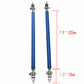 200mm Blue Adjustable Car Front /Rear Bumper Lip Splitter Strut Brace Rod Sport