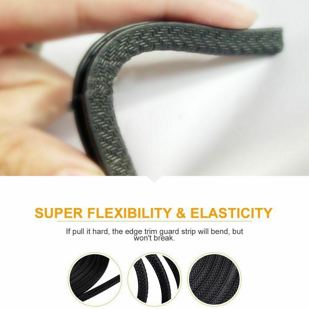 4.5M Car Door Boot Edge Protector Strip Trim U Shape Guard Seal Rubber England