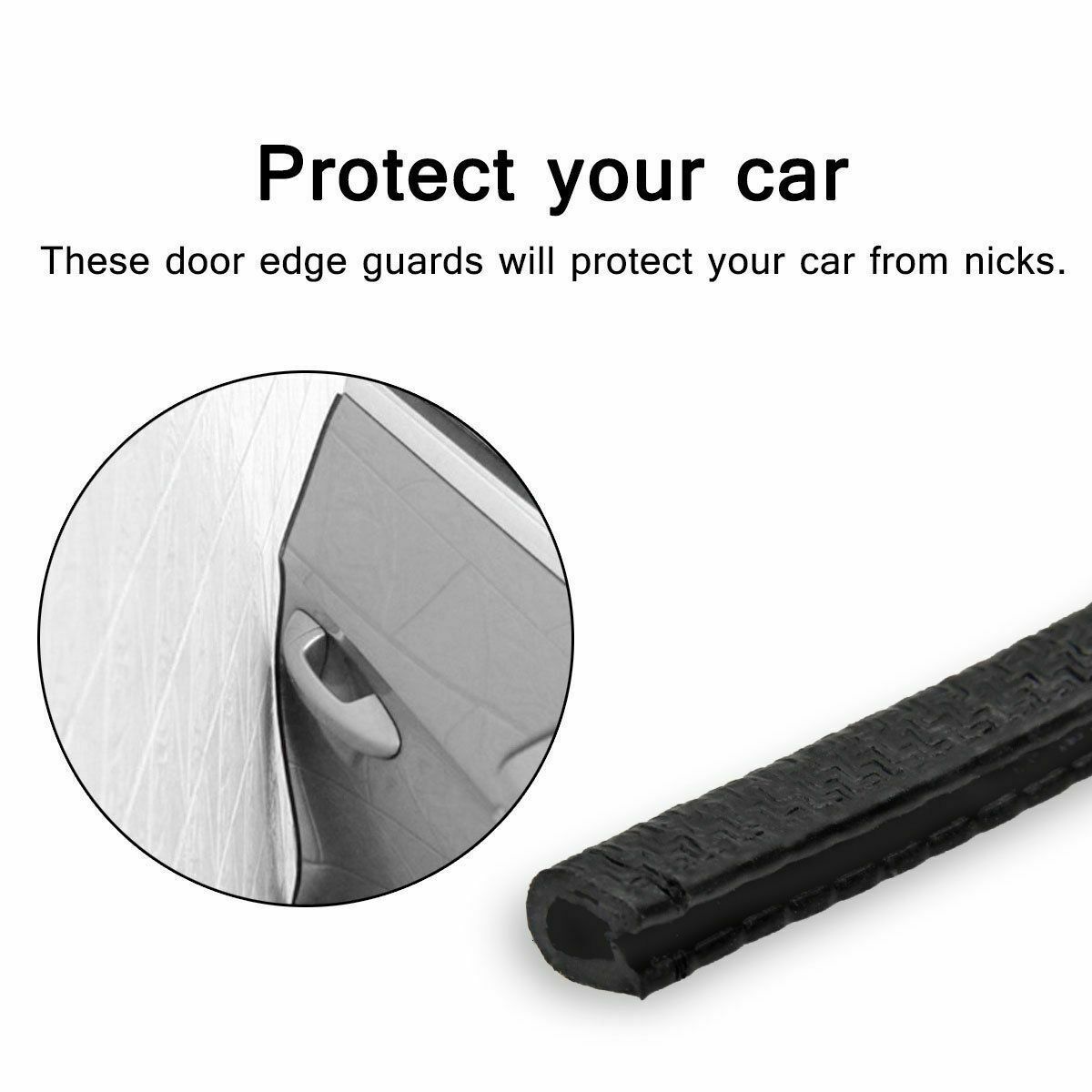 4.5M Car Door Boot Edge Protector Strip Trim U Shape Guard Seal Rubber England
