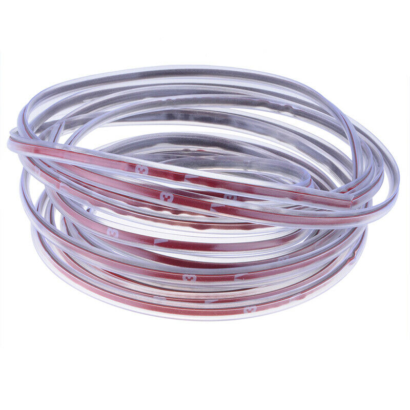 Clear 5M Car Door Edge Protector Strips Moulding Trim Scratch Guard U Profile