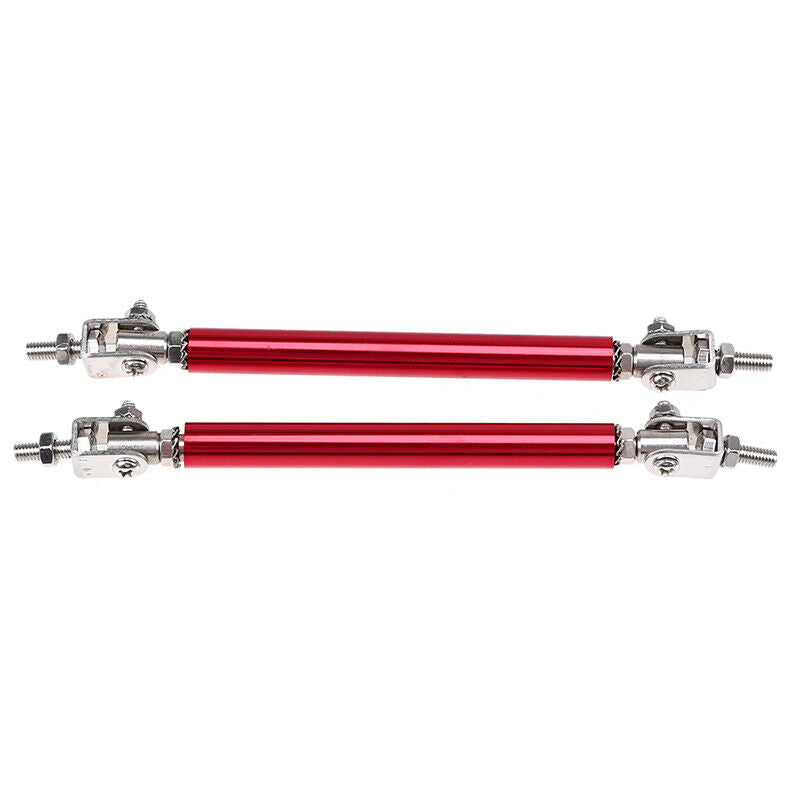 3.9''Adjustable Car Front Bumper Lip Rod Splitter Protection Tie Bar Kits 10CM 2