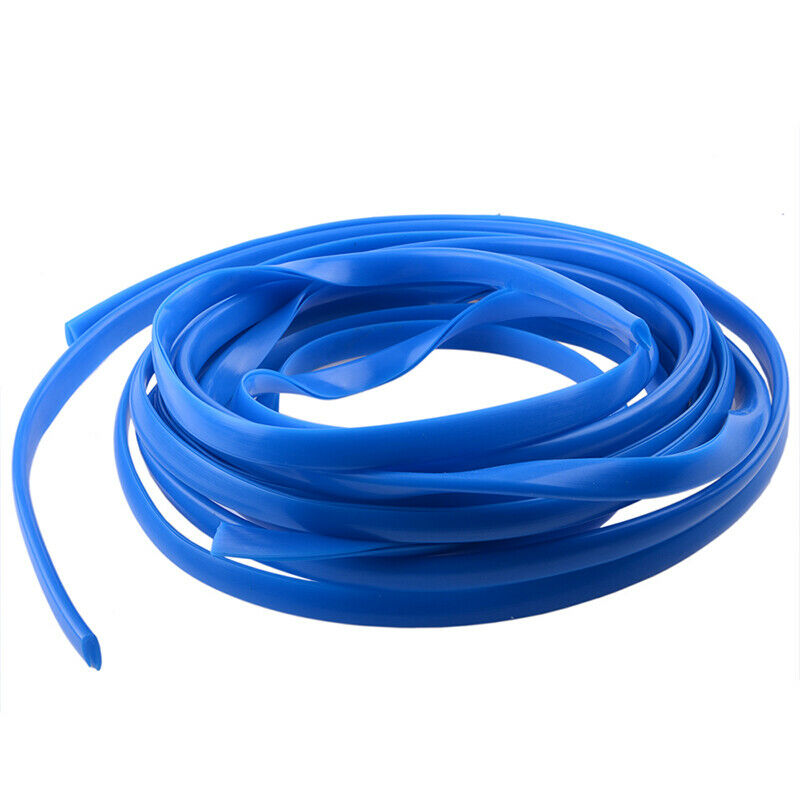 Car Universal Blue Door Side Edge Bumper Guard Protector Anti Collision Strip