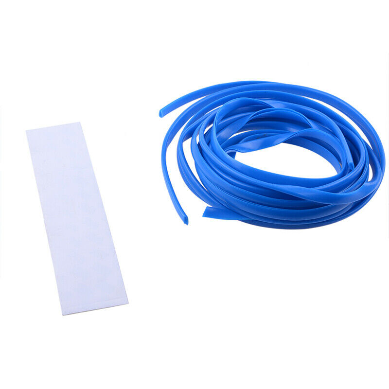 Car Universal Blue Door Side Edge Bumper Guard Protector Anti Collision Strip