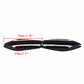 4x Black Car Bumper Protector Straps Guard Door Edge Anti-Scratch Strips part ah