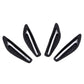 4x Black Car Bumper Protector Straps Guard Door Edge Anti-Scratch Strips part ah