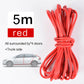 1*Red 5M Car Scratch Door Edge Bumper Guard Protector Molding Strip Rubber h21