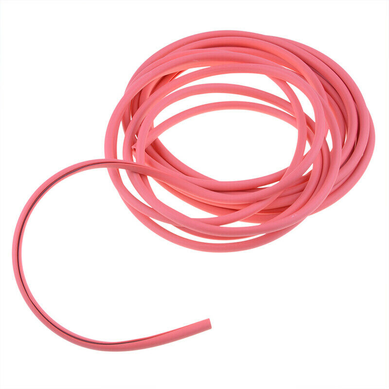 1*Red 5M Car Scratch Door Edge Bumper Guard Protector Molding Strip Rubber h21