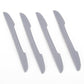 4pcs Car Grey Door Edge Guard Strip Scratch Protector Anti-collision Trim AH
