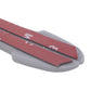 4pcs Car Grey Door Edge Guard Strip Scratch Protector Anti-collision Trim AH
