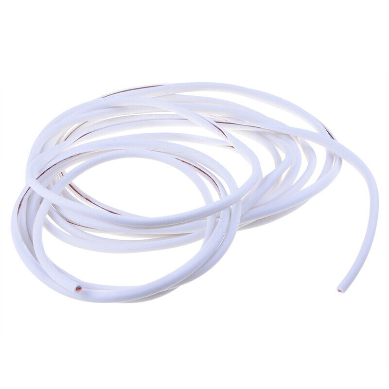 1*White 5M PVC Car Body Door Edge Protector Strip Guard Moulding Trim Decor