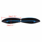 4x BLUE &BLACK Car Bumper Protector Straps Guard Door Edge Anti-Scratch Strips