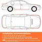 1*5M Car Truck Door Edge Bumper Protector Molding Strip Rubber Trim Transparent