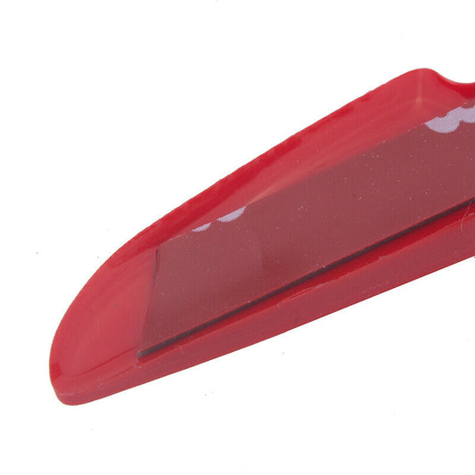 4x Car Red Door Edge Guard Strip Scratch Protector Anti-collision Trim Universal