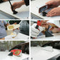 Silver Car Auto Shark Fin Aerial Antenna Roof AM/FM Radio Signal For BMW Benz UK