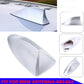 Hi-Q Silver Car Shark Fin Aerial Antenna Mast Roof AM/FM Radio Signal For BMW UK