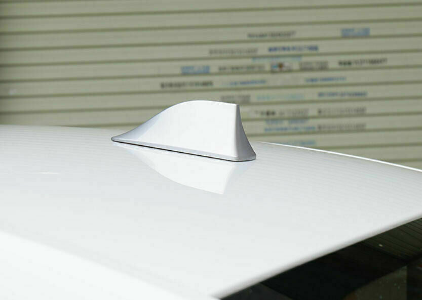 Hi-Q Silver Car Shark Fin Aerial Antenna Mast Roof AM/FM Radio Signal For BMW UK