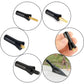 Black Carbon Fiber Bee Sting Stubby Short Car Aerial Ariel Antenna Screw HIQABS