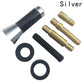 Silver Carbon Fibre Aerial Car Bee-Sting Stubby Short Ariel Arial Mast Antenna
