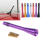 Purple Car Bee-sting Stubby Short Aerial Antenna Mast AM/FM Aluminum Universal