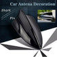 Black Car Roof Decor Radio Signal Decor Shark Fin Style Aerial Antenna Cover UK