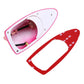 Car Vehicle Shark Fin Roof Antenna Aerial Decoration FM/AM Signal Universal Red