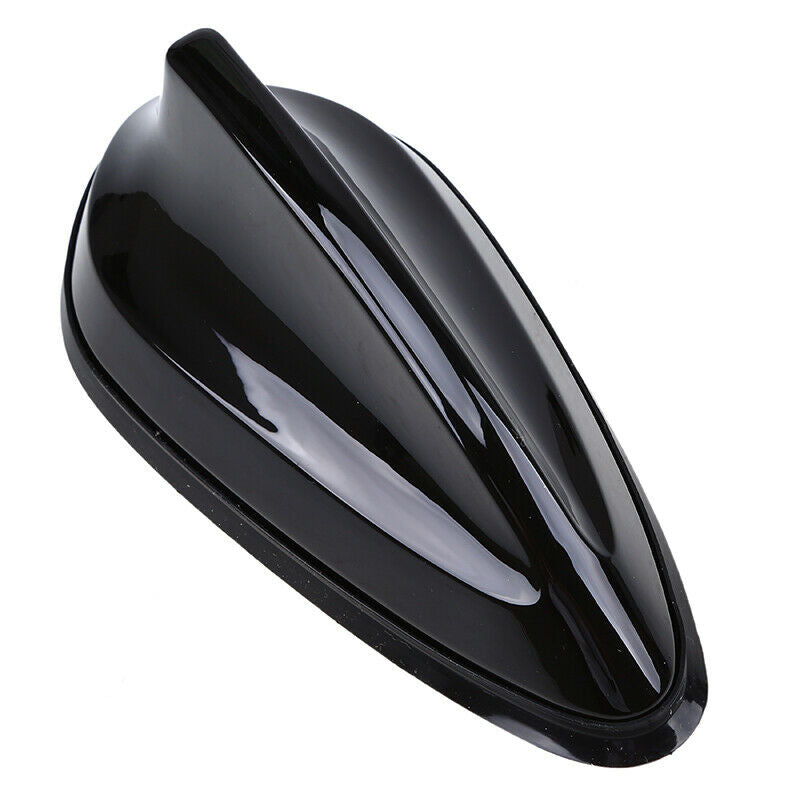 1PCS Black Car SUV Big Shark Fin Aerial Antenna Roof Radio AM/FM Signal