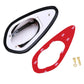 1pc White Car Aerial Shark Fin Roof Refit Radio AM/FM Signal Antenna For Civic