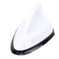 1pc White Car Aerial Shark Fin Roof Refit Radio AM/FM Signal Antenna For Civic