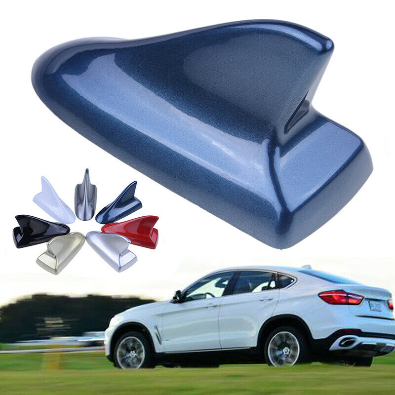 Blue Atuo Shark Fin Decorative Dummy Roof Antenna Aerial for BMW Audi VW
