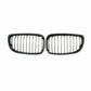 2x Gloss Black Front Kidney Grilles Grill For BMW 1-Series E81/E82/E87/E88 08-12