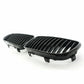 2x Gloss Black Front Kidney Grilles Grill For BMW 1-Series E81/E82/E87/E88 08-12