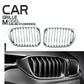 2pcs Chrome Car Grill Grille For BMW E46 4dr 3'Series Pre-facelift Sedan 98-01