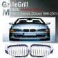2x Chrome Kidney Grill Grille Bumper For BMW E46 2DR 3 Series 98-01 Pre-facelift