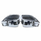 2x Chrome Kidney Grill Grille Bumper For BMW E46 2DR 3 Series 98-01 Pre-facelift