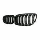 For BMW E90 E91 3 Series Kidney Grill Grille Gloss Black M Style 09-13 LCI Model