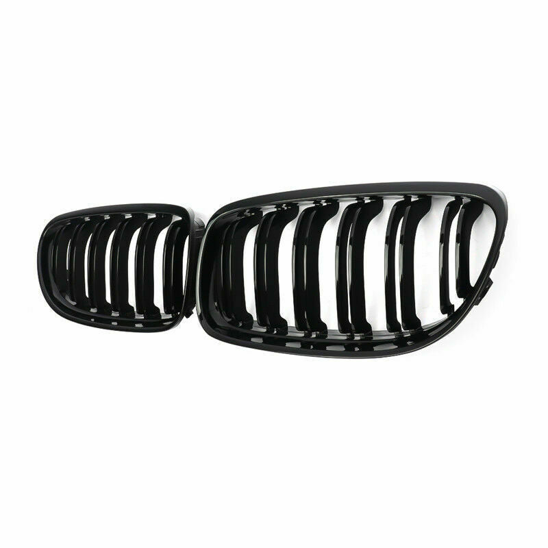For BMW E90 E91 3 Series Kidney Grill Grille Gloss Black M Style 09-13 LCI Model