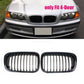 2pcs BLACK Front Grill Grille For BMW E46 Saloon 3 Series 98-01 Pre-facelift