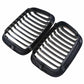 2pcs BLACK Front Grill Grille For BMW E46 Saloon 3 Series 98-01 Pre-facelift