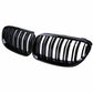 Gloss Black For BMW E92 E93 3 Series 10-13 LCI Coupe Cabrio Kidney Grille Grill
