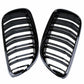 Gloss Black For BMW E92 E93 3 Series 10-13 LCI Coupe Cabrio Kidney Grille Grill