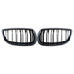For 2006-2010 BMW 3-Series E92 E93 CoupeCarbon Fiber Style Kidney Grill Grille