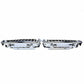 2pcs Chrome Front Bumper Grille Grill For BMW 3-Series E46 02-05 LCI Facelift