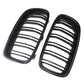 For BMW F30 F31 F35 3 Series 2012-2019 Kidney Grill Grille Gloss Black Dual Line