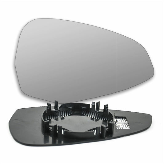 Right driver side wing mirror glass for Audi A4 2015-2022 wide angle heated
